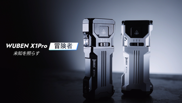 Wuben X1 Pro Rechargeable Power Bank EDC Flashlight