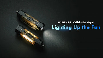 Wuben E8：3灯式を搭載したユニークなEDCポータブルライト
