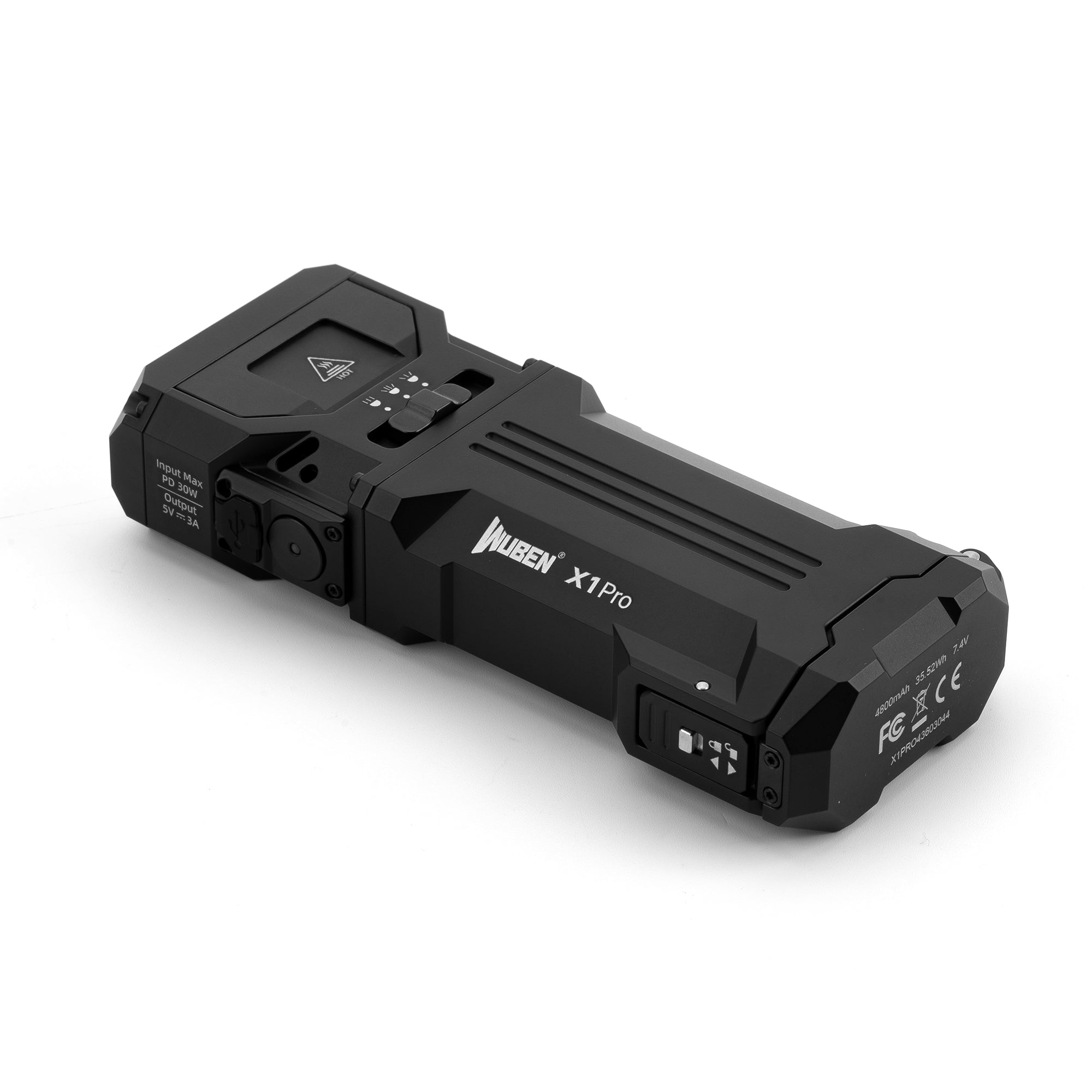 WUBEN X1 Pro 12300 ルーメン 充電式 モバイルバッテリー機能付き EDC
