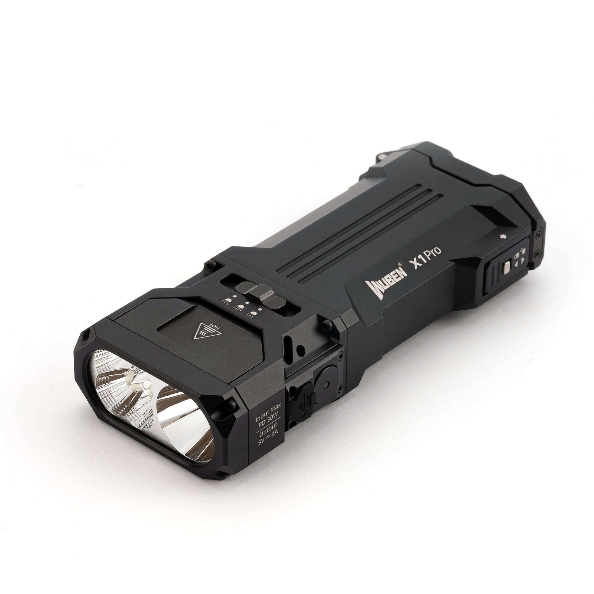 WUBEN X1 Pro 12300 ルーメン 充電式 モバイルバッテリー機能付き EDC