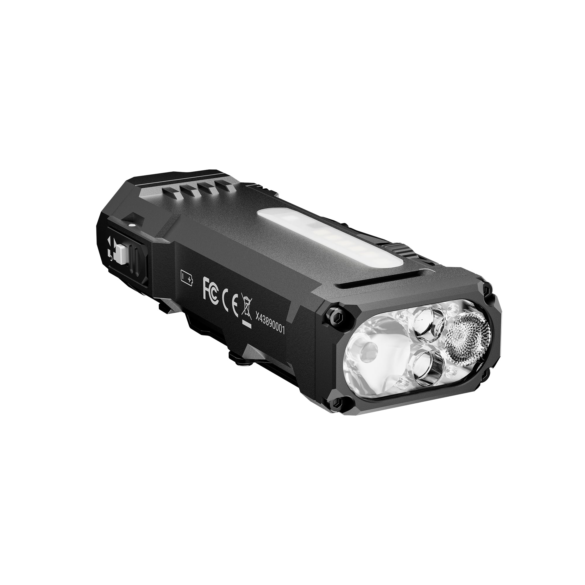 WUBEN X4 ブラック WUBEN X4 小型多機能懐中電灯 1500 ルーメン 日常携帯・過酷環境対応