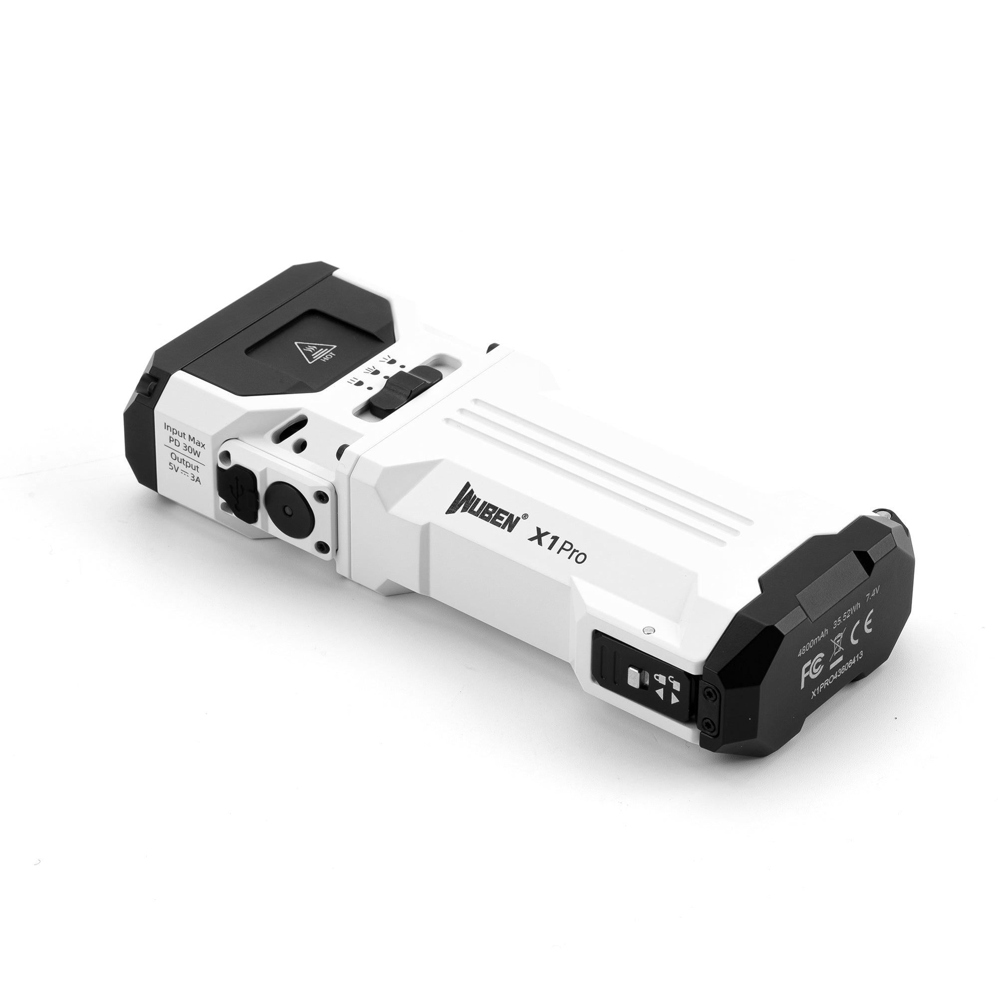WUBEN X1 Pro 12300 ルーメン 充電式 モバイルバッテリー機能付き EDC