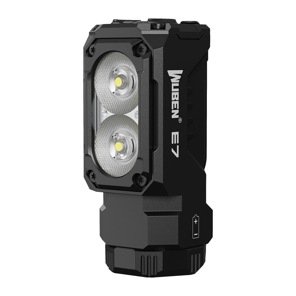 E7 最高の充電式ヘッドランプ 1800ルーメン🔥