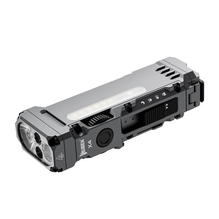 WUBEN X4 小型多機能懐中電灯 1500 ルーメン 日常携帯・過酷環境対応